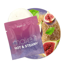 Load image into Gallery viewer, Brown Sugar + Fig | lujo bar XOXO Shower Steamer | Phthalates Free, Cruelty Free, Vegan
