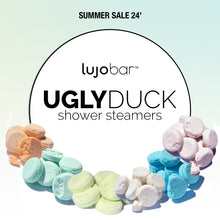 Load image into Gallery viewer, Sweet Orange Ugly Duck Shower Steamers (12 pack)
