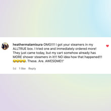 Load image into Gallery viewer, Peppermint Shower Steamers | Vegan, Cruelty Free, Phthalates Free