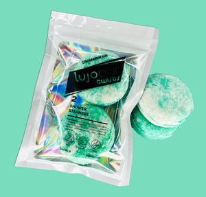 lujo bar Twists Shower Steamer Gift Collection Spa Kit | Cruelty Free, Phthalates Free & Vegan