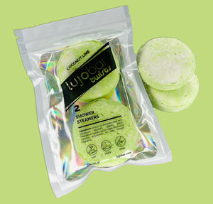 lujo bar Twists Shower Steamer Gift Collection Spa Kit | Cruelty Free, Phthalates Free & Vegan