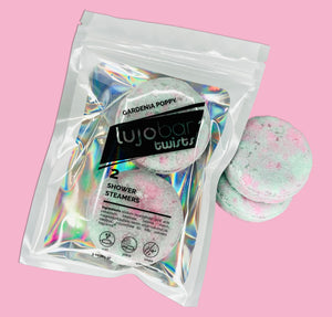 lujo bar Twists Shower Steamer Gift Collection Spa Kit | Cruelty Free, Phthalates Free & Vegan