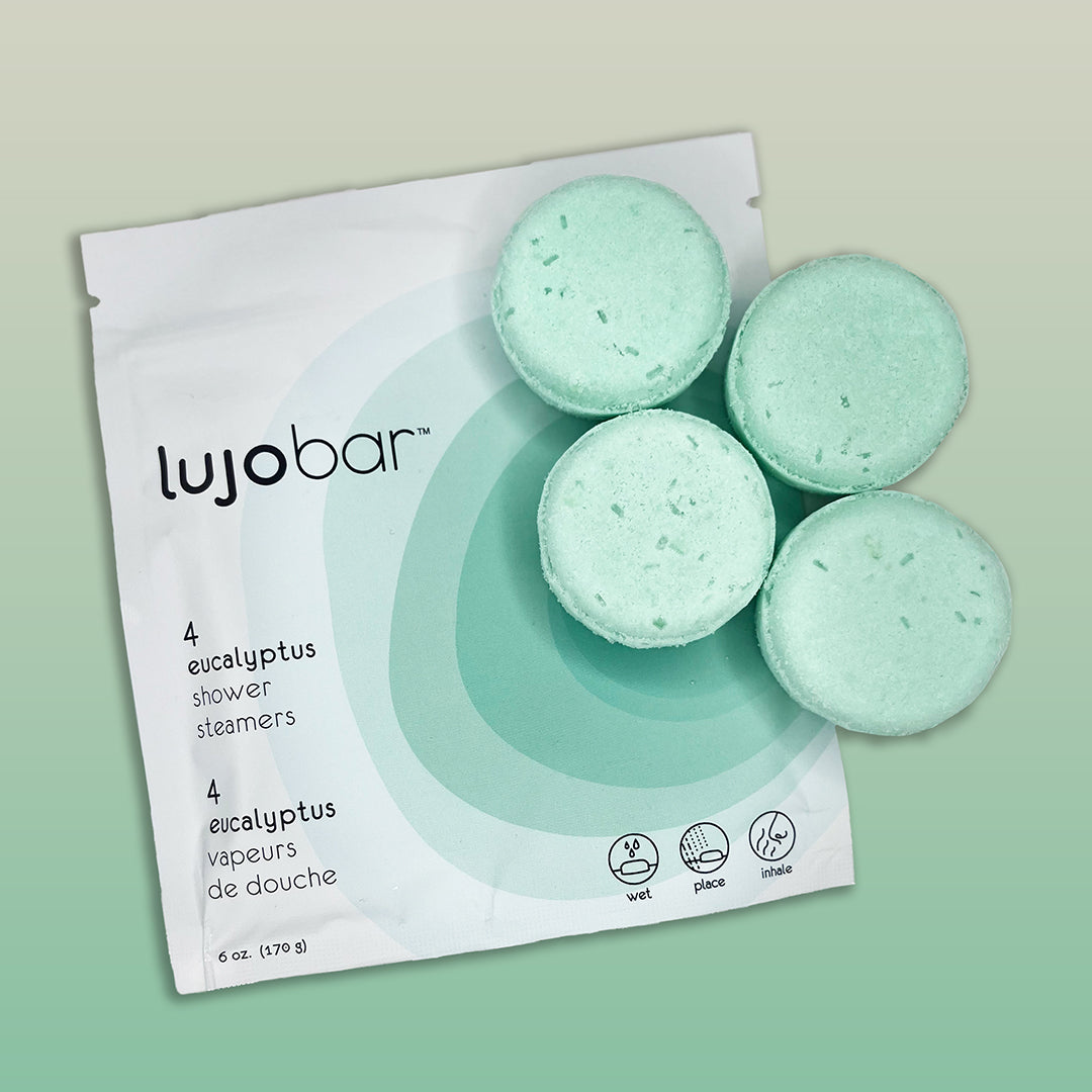 Eucalyptus Shower Steamers  Vegan, Cruelty Free, Phthalates Free – lujo bar