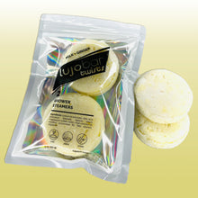 Load image into Gallery viewer, Milk + Ginger Twists Shower Steamer 2-Pack | Vegan, Cruelty Free &amp; Phthalates Free
