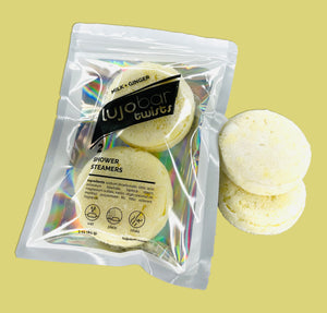 lujo bar Twists Shower Steamer Gift Collection Spa Kit | Cruelty Free, Phthalates Free & Vegan