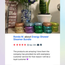 Load image into Gallery viewer, Lemon Tea Shower Steamers | Vegan, Cruelty Free &amp; Phthalates Free
